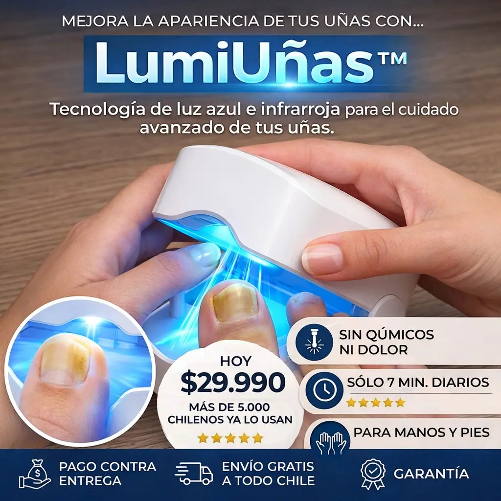 LumiUñas: Elimina Hongos de las Uñas