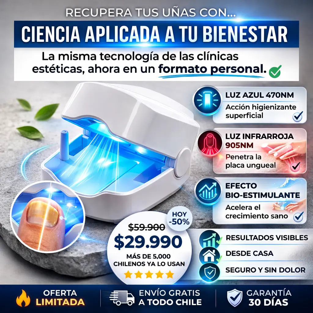 LumiUñas: Elimina Hongos de las Uñas
