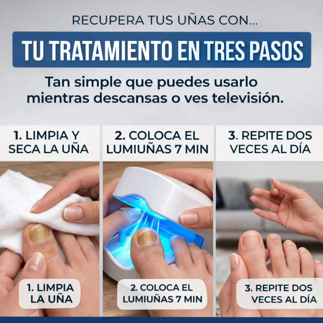 LumiUñas: Elimina Hongos de las Uñas