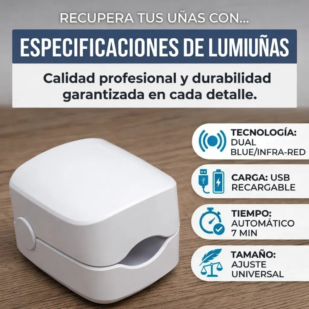 LumiUñas: Elimina Hongos de las Uñas