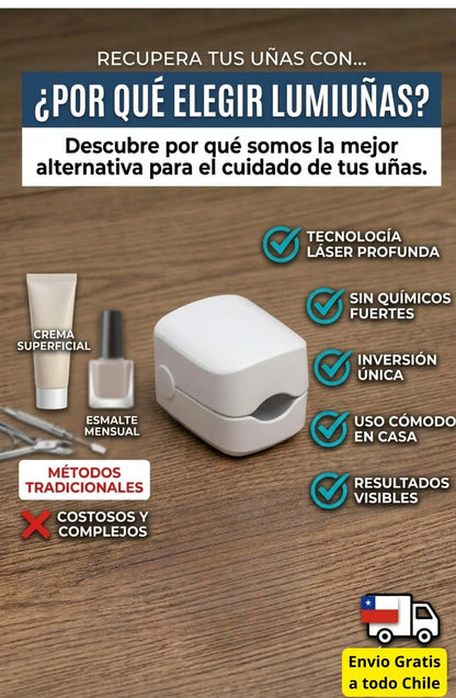 LumiUñas: Elimina Hongos de las Uñas