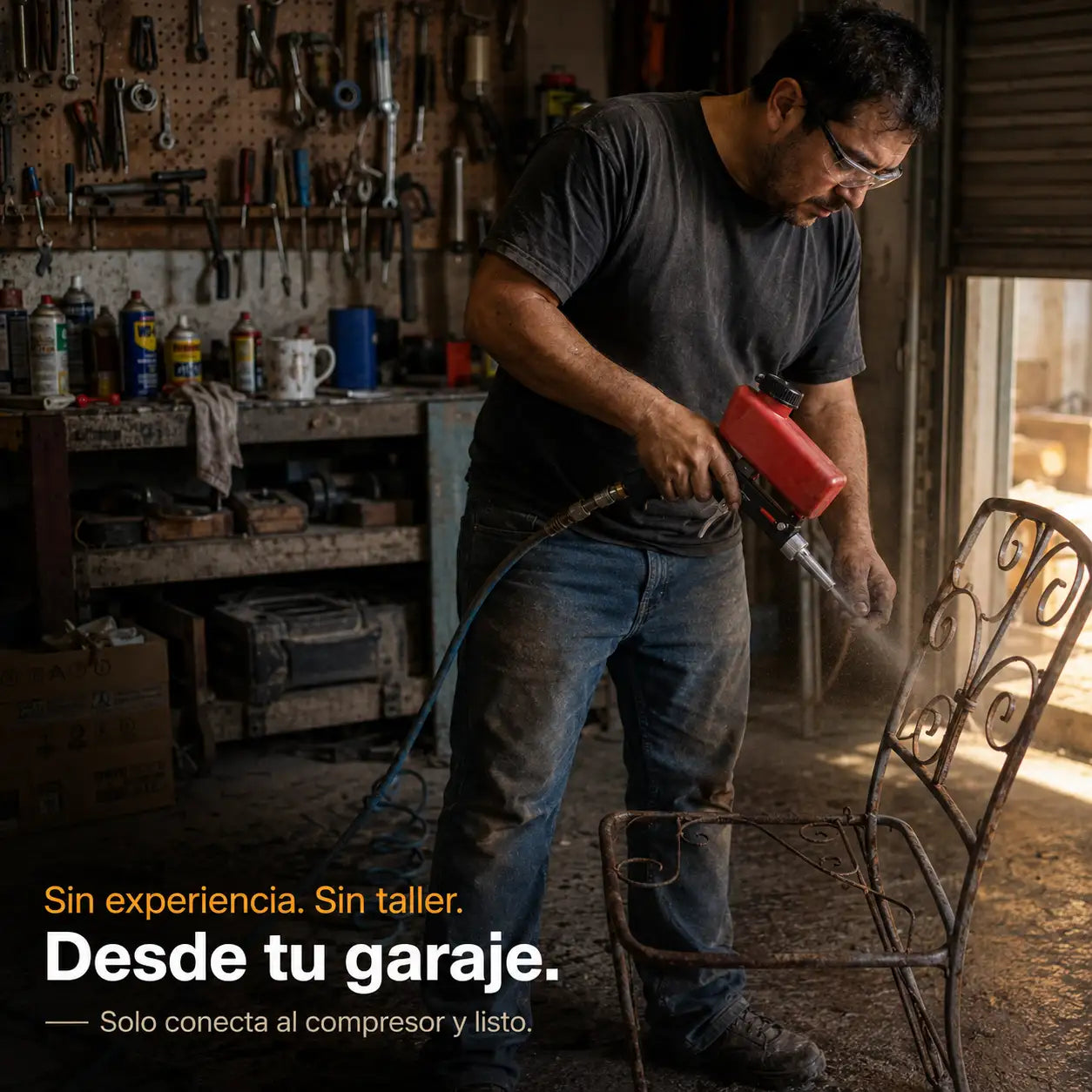 Oxira: Quita óxido en segundos, solo con aire y arena