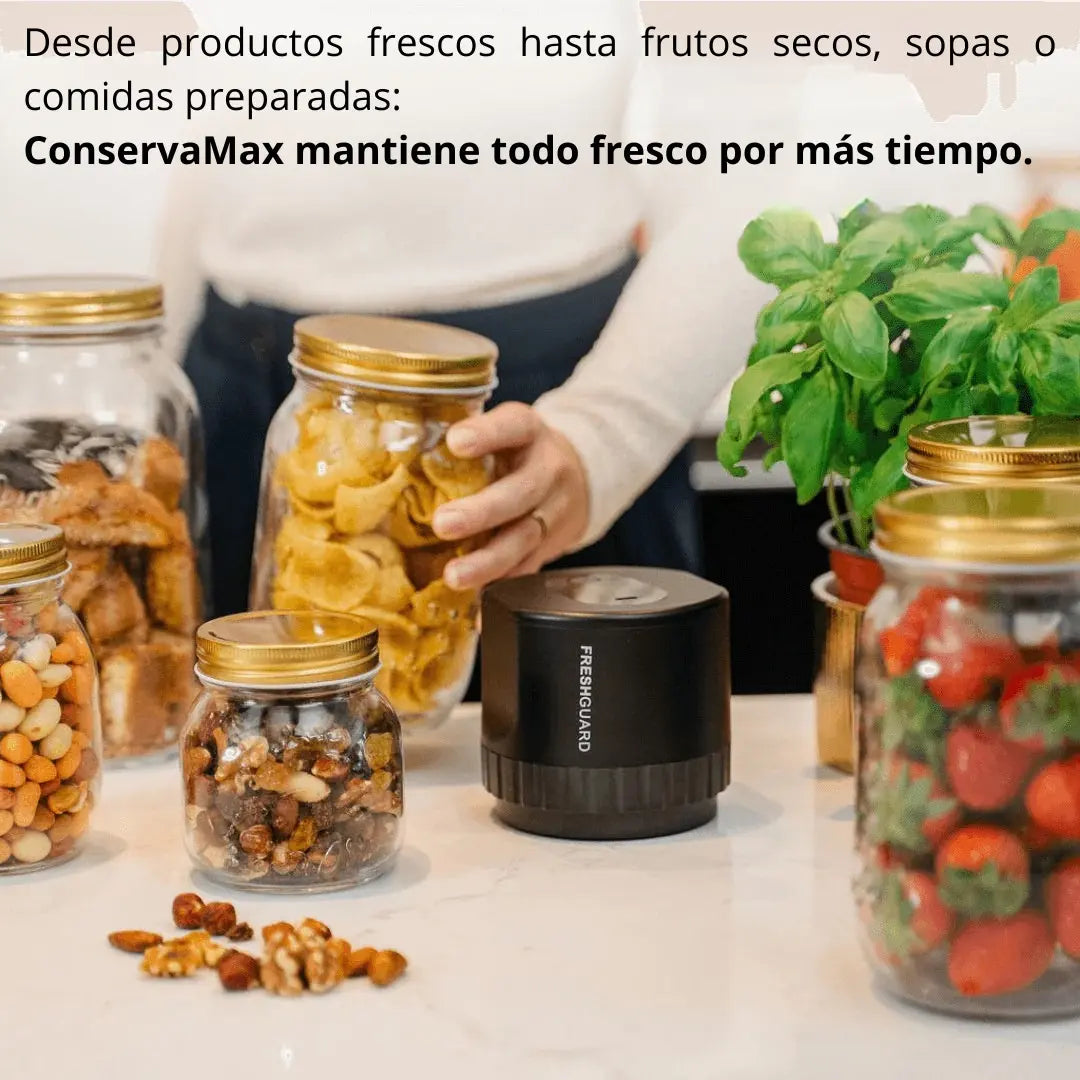 ConservaMax: Frescura 5 veces más Tiempo