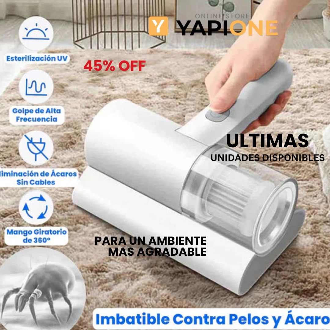Antiacar Aspiradora Portátil de Ácaros