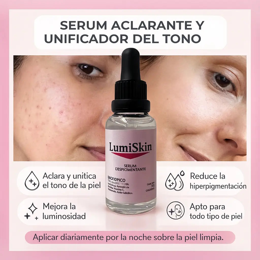LumiSkin: Serum Despigmentante y Clarificante